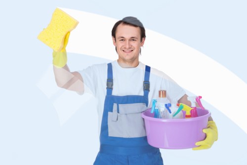 Carpet cleaning team supporting recycling and sustainability in SE24