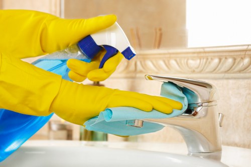 Carpet cleaning service improving a business floor in SE24