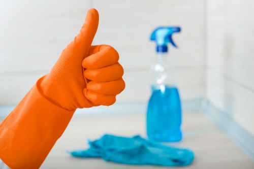 Deep cleaning carpets in a shared SE24 office space